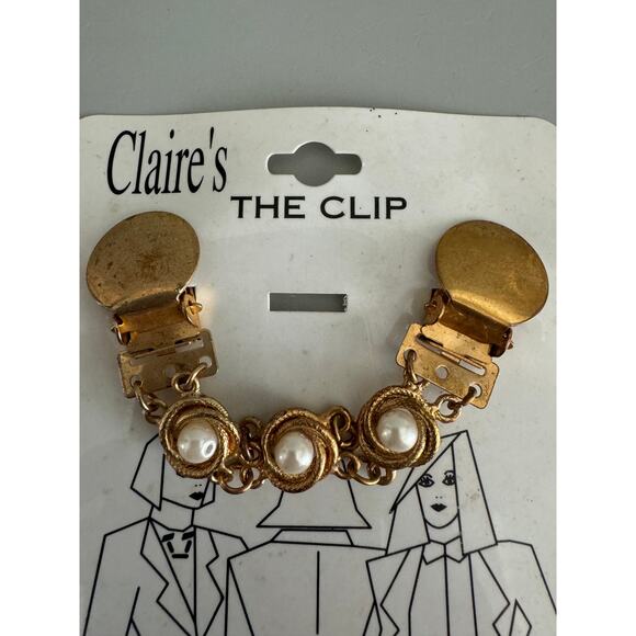 Vintage Claire’s Jacket Clip 90’s  Original Package - Picture 2 of 6